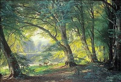 Carl Fredrik Aagard The Deer Park